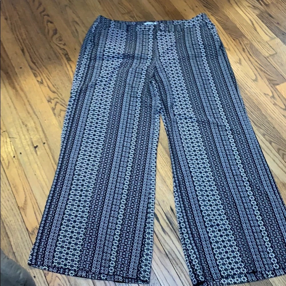 Wide leg pants